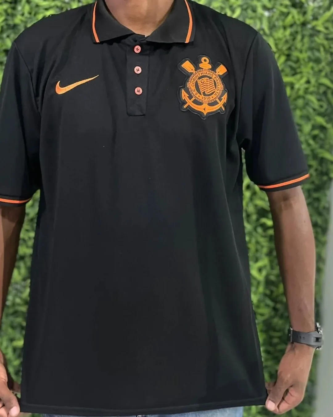 Polo do Corinthians preta